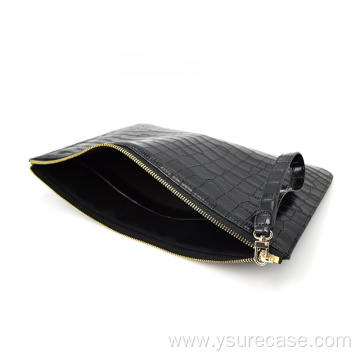 Luxury leather envelope clutch bag ladies messenger bag